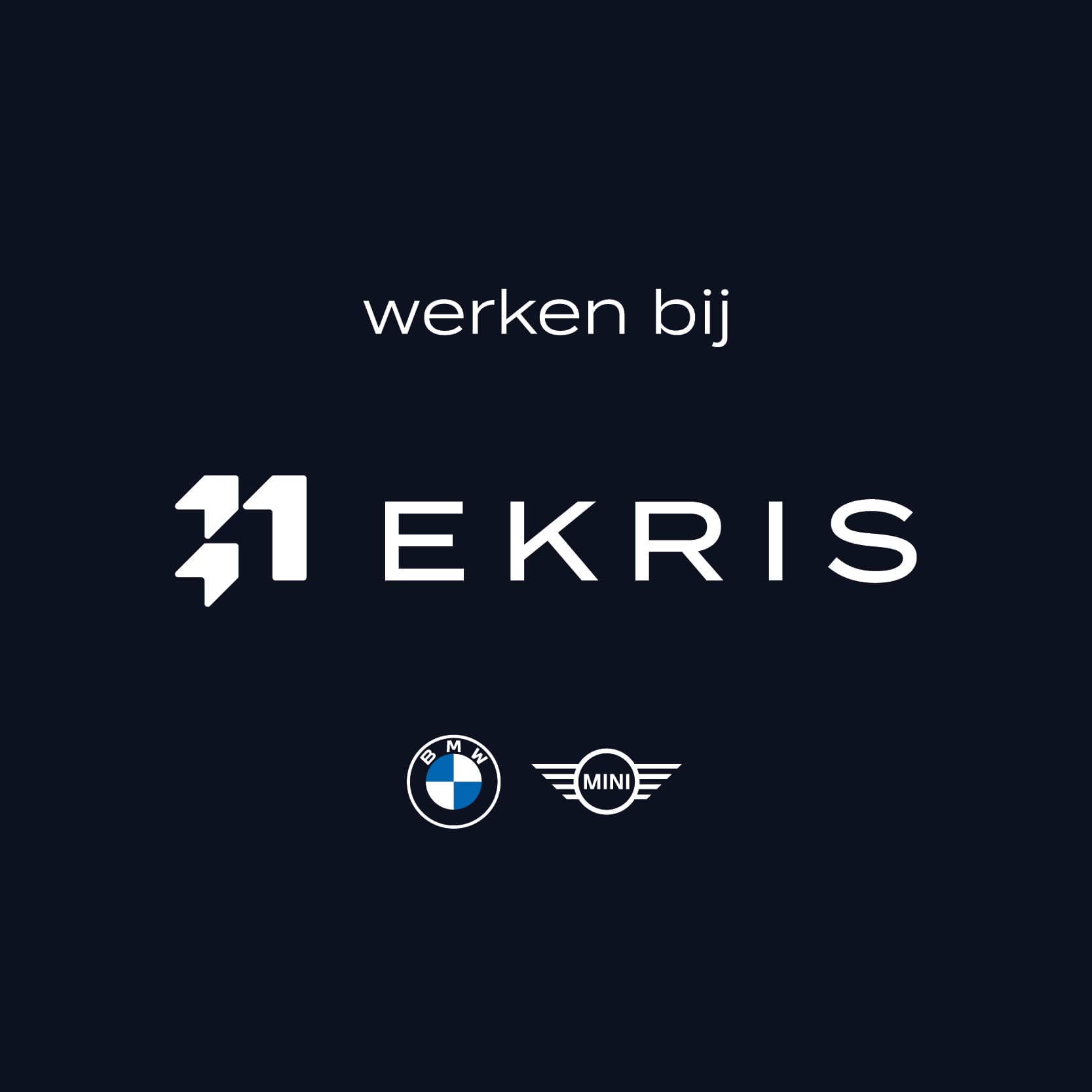 Sfeerbeeld voor Service Adviseur Ekris Utrecht bij Ekris BMW en MINI